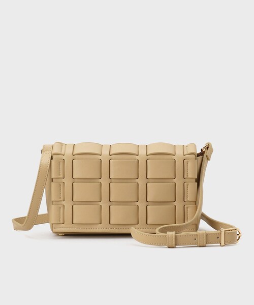 UNTITLED（アンタイトル）の「メッシュショルダー（ショルダーバッグ・レディース・オフホワイト/ベージュ・99）」の4枚目の写真