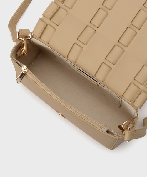 UNTITLED（アンタイトル）の「メッシュショルダー（ショルダーバッグ・レディース・オフホワイト/ベージュ・99）」の8枚目の写真