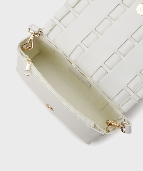 UNTITLED（アンタイトル）の「メッシュショルダー（ショルダーバッグ・レディース・オフホワイト/ベージュ・99）」の9枚目の写真