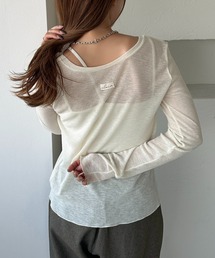 【apres jour clair】2WAYシアートップス