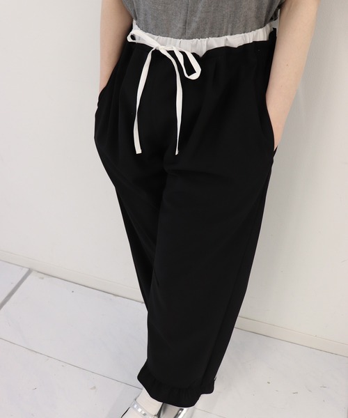 haupia(ハウピア)の「るう と るる【パンツ】(その他パンツ・レディース・ブラック/グレー/ベージュ・MEDIUM)」の6枚目の写真