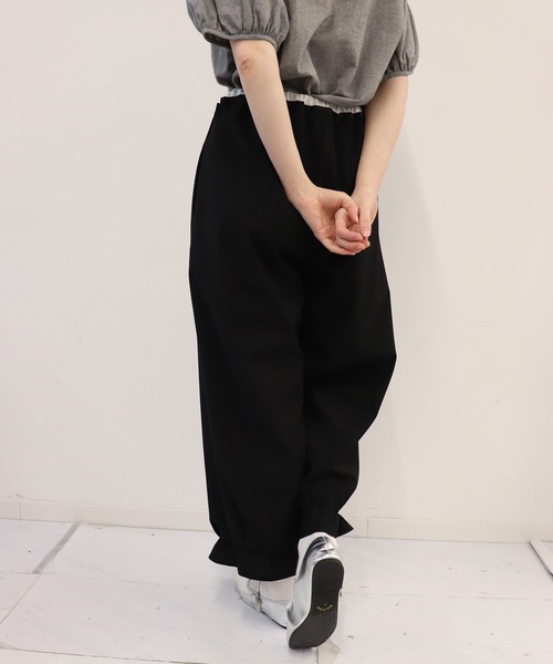 haupia(ハウピア)の「るう と るる【パンツ】(その他パンツ・レディース・ブラック/グレー/ベージュ・MEDIUM)」の7枚目の写真