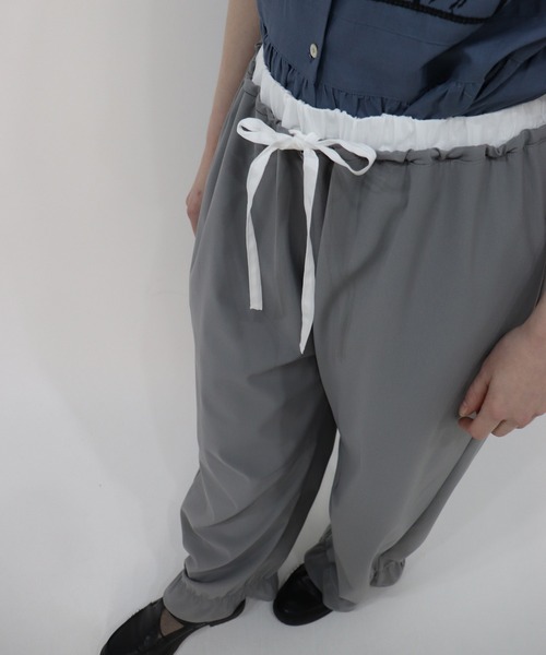 haupia(ハウピア)の「るう と るる【パンツ】(その他パンツ・レディース・ブラック/グレー/ベージュ・MEDIUM)」の13枚目の写真