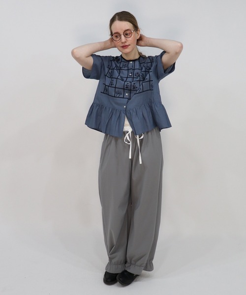 haupia(ハウピア)の「るう と るる【パンツ】(その他パンツ・レディース・ブラック/グレー/ベージュ・MEDIUM)」の15枚目の写真