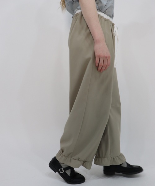 haupia(ハウピア)の「るう と るる【パンツ】(その他パンツ・レディース・ブラック/グレー/ベージュ・MEDIUM)」の17枚目の写真