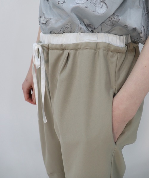 haupia(ハウピア)の「るう と るる【パンツ】(その他パンツ・レディース・ブラック/グレー/ベージュ・MEDIUM)」の19枚目の写真