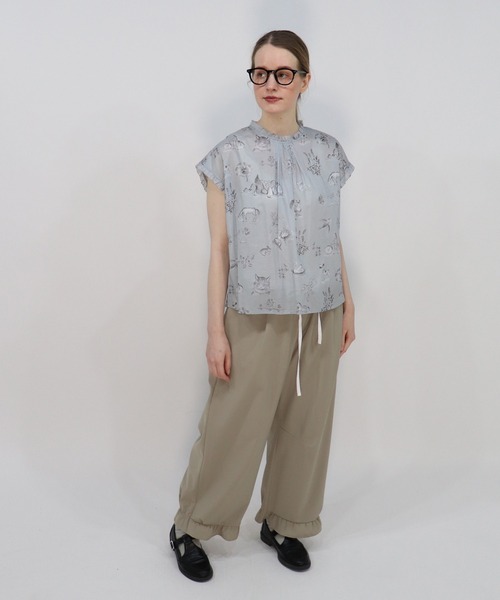 haupia(ハウピア)の「るう と るる【パンツ】(その他パンツ・レディース・ブラック/グレー/ベージュ・MEDIUM)」の20枚目の写真