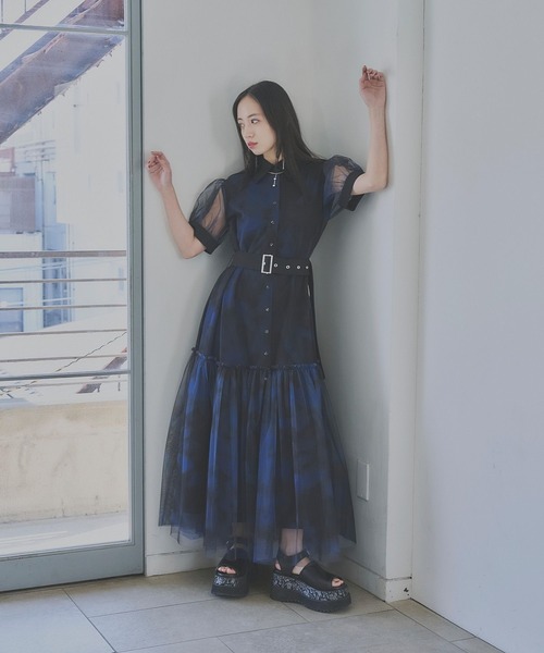 ガラソールボリュームサンダル(HARE)