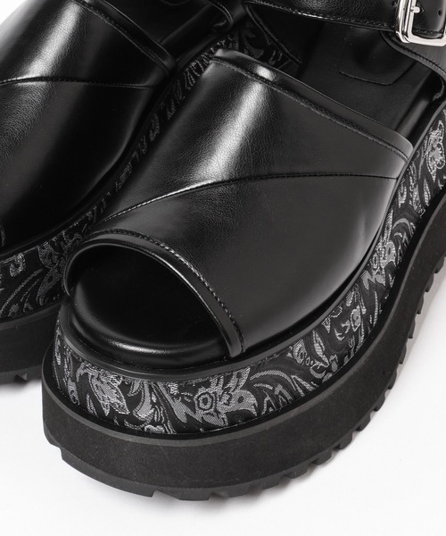 ガラソールボリュームサンダル セール】ガラソールボリュームサンダル(HARE)（サンダル）｜HARE