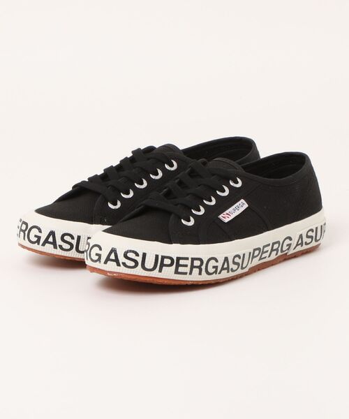 SUPERGA（スペルガ）の「【SUPERGA(スペルガ)】キャンバス スニーカー ロゴ（スニーカー・レディース・ホワイト/ブラック・35/36/37/37.5/38）」の9枚目の写真
