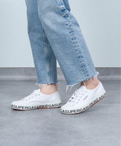 SUPERGA（スペルガ）の「【SUPERGA(スペルガ)】キャンバス スニーカー ロゴ（スニーカー・レディース・ホワイト/ブラック・35/36/37/37.5/38）」の19枚目の写真