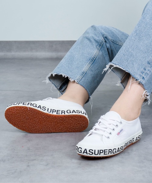 SUPERGA（スペルガ）の「【SUPERGA(スペルガ)】キャンバス スニーカー ロゴ（スニーカー・レディース・ホワイト/ブラック・35/36/37/37.5/38）」の16枚目の写真