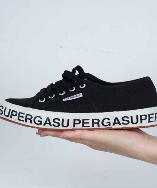 SUPERGA（スペルガ）の「【SUPERGA(スペルガ)】キャンバス スニーカー ロゴ（スニーカー・レディース・ホワイト/ブラック・35/36/37/37.5/38）」の22枚目の写真