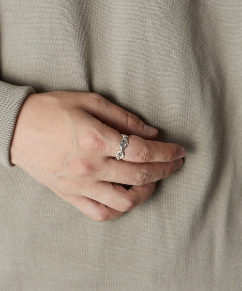 XOLO JEWELRY/ショロジュエリー] ANCHOR CHAIN シルバーリング
