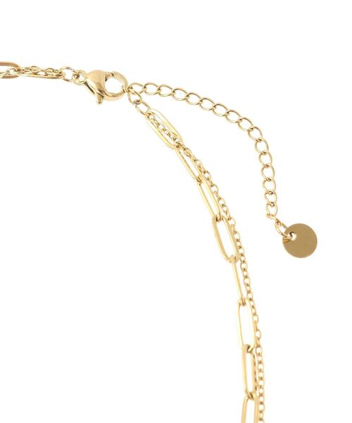 AMERICAN HOLIC（アメリカンホリック）の「ステンレス COIN2連ネックレス（ネックレス・レディース・シルバー/ゴールド・FREE）」の6枚目の写真