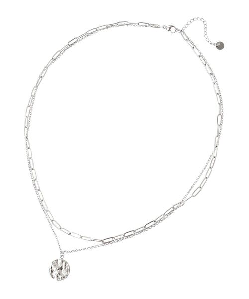 AMERICAN HOLIC（アメリカンホリック）の「ステンレス COIN2連ネックレス（ネックレス・レディース・シルバー/ゴールド・FREE）」の8枚目の写真