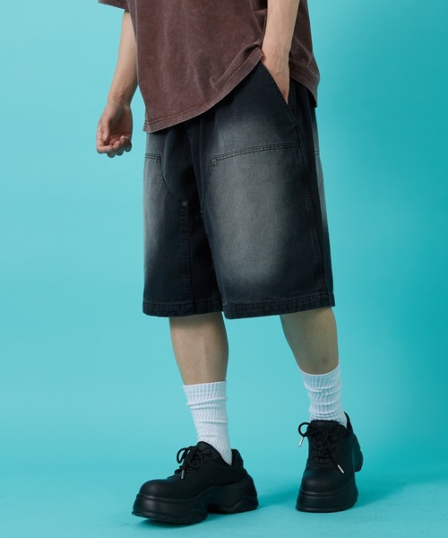 improves(インプローブス)の「ツイルブラスト加工 ダブルニーショートパンツ(その他パンツ・メンズ・ブラウン/ベージュ/ブラック・MEDIUM/LARGE)」の7枚目の写真