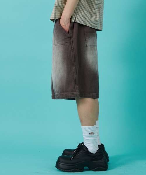improves(インプローブス)の「ツイルブラスト加工 ダブルニーショートパンツ(その他パンツ・メンズ・ブラウン/ベージュ/ブラック・MEDIUM/LARGE)」の10枚目の写真