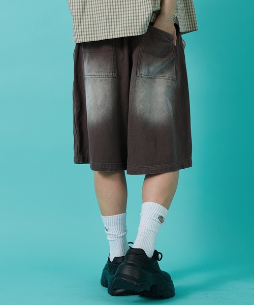 improves(インプローブス)の「ツイルブラスト加工 ダブルニーショートパンツ(その他パンツ・メンズ・ブラウン/ベージュ/ブラック・MEDIUM/LARGE)」の11枚目の写真