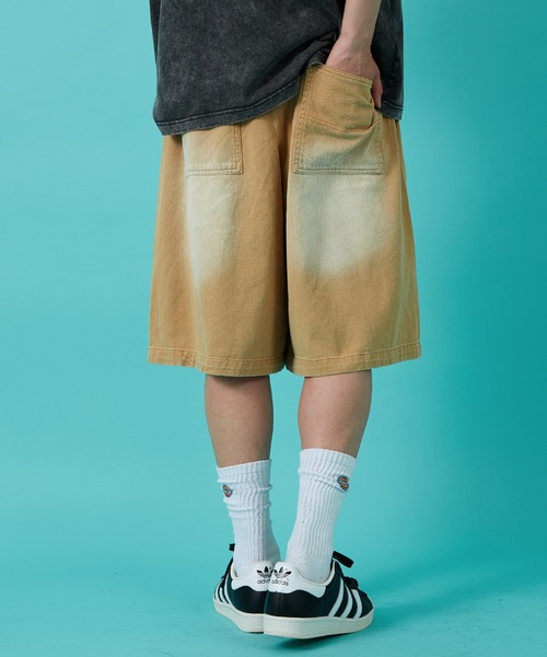improves(インプローブス)の「ツイルブラスト加工 ダブルニーショートパンツ(その他パンツ・メンズ・ブラウン/ベージュ/ブラック・MEDIUM/LARGE)」の14枚目の写真