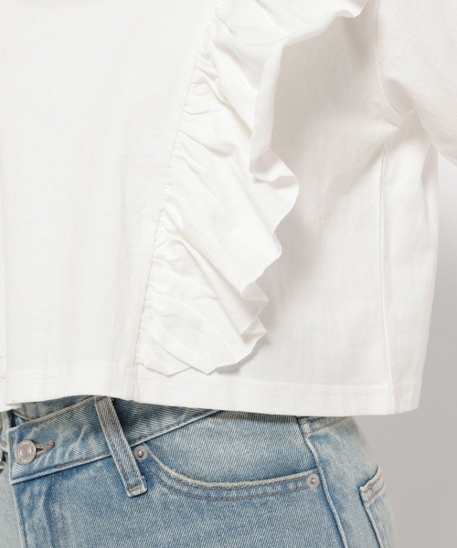 まーりちゃ セール】ピグメントショートフリルSS 323099（Tシャツ