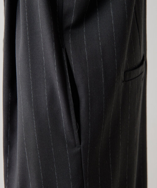 ear PAPILLONNER（イアパピヨネ）の「ワイドサロペット【SUM1 STYLE(スミスタイル)】（サロペット/オーバーオール・レディース・ブラック・FREE）」の5枚目の写真