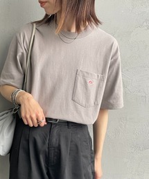 DANTON | [DANTON/ダントン] ワンポイントロゴ ポケットTシャツ(Tシャツ/カットソー)