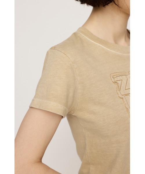 tシャツ 「限定カラーあり」PATCH LOGO COMPACT T/SH パッチロゴ コンパクト Tシャツ 半袖 夏服 レディース 限定カラーあり】PATCH LOGO COMPACT T/SH パッチロゴ