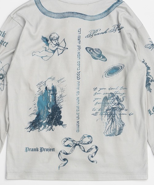 完売品 プランクプロジェクト pranc projekt ロンt アシメトリー PRANK PROJECT｜プランク プロジェクトのカットソー・Tシャツ通販