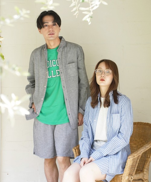 En serio TOKYO(エンソリオトーキョー)の「綿麻トランクスショーツ(その他パンツ・メンズ・ホワイト系/ブルー系/ブラック/ネイビー/グレー/ピンク/ターコイズブルー・MEDIUM/LARGE/X-LARGE)」の22枚目の写真