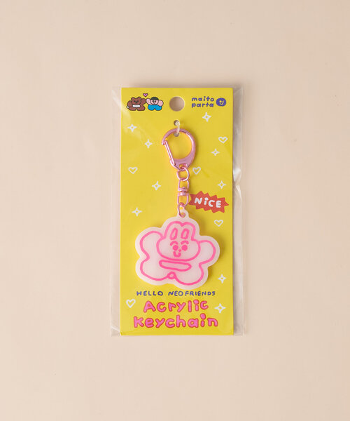 BIRTHDAY BAR（バースデイバー）の「【maitoparta　マイトパルタ】アクリルキーホルダー（チャーム・レディース・レッド/ピンク/ブルー・0）」の9枚目の写真