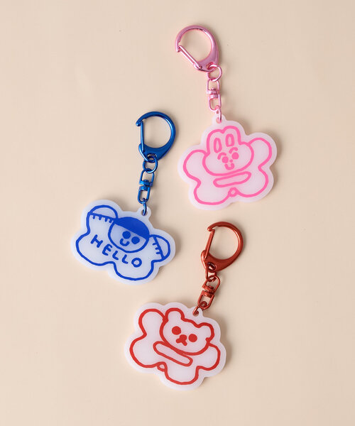 BIRTHDAY BAR（バースデイバー）の「【maitoparta　マイトパルタ】アクリルキーホルダー（チャーム・レディース・レッド/ピンク/ブルー・0）」の10枚目の写真