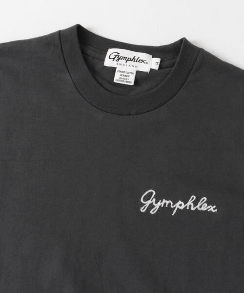 GYMPHLEX（ジムフレックス）の「GYMPHLEX　SHORT-SLEEVE T-SHIRTS（Tシャツ/カットソー・レディース・ブラック/チャコールグレー/グリーン/ブルー系その他/ベージュ系その他・14）」の10枚目の写真