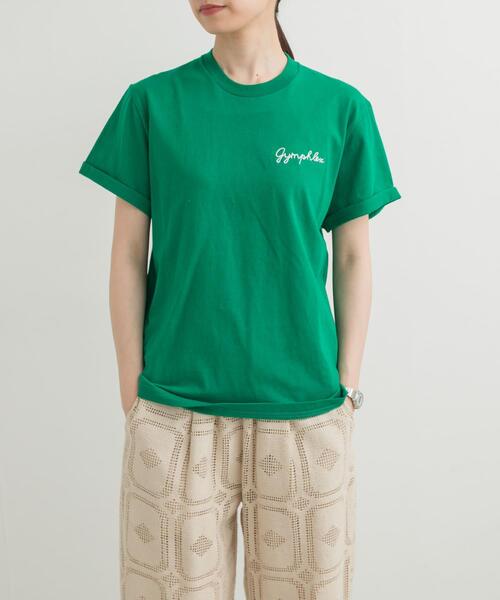 GYMPHLEX（ジムフレックス）の「GYMPHLEX　SHORT-SLEEVE T-SHIRTS（Tシャツ/カットソー・レディース・ブラック/チャコールグレー/グリーン/ブルー系その他/ベージュ系その他・14）」の15枚目の写真