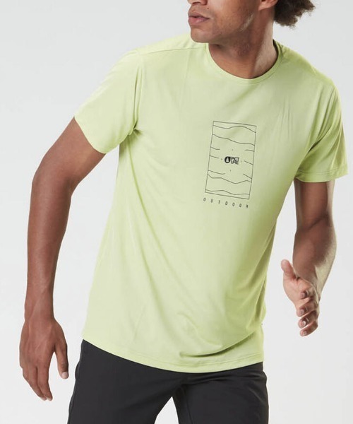 PICTURE ORGANIC CLOTHING(ピクチャーオーガニッククロージング)の「【PICTURE/ピクチャー】TRAVIS TECH TEE/半袖Tシャツ(Tシャツ/カットソー・メンズ・グリーン系その他・LARGE)」の1枚目の写真