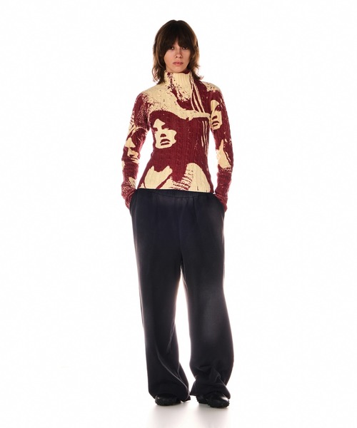 FACE PRINT KNIT（ニット/セーター）｜BEEDEN（ビーデン）の