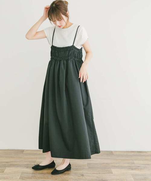 ITEMS URBANRESEARCH（アイテムズ アーバンリサーチ）の「クルーネックノースリTシャツ（Tシャツ/カットソー・レディース・ホワイト/チャコールグレー/ベージュ系その他/ブルー系その他・FREE）」の18枚目の写真