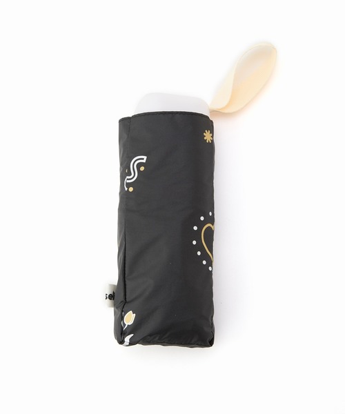 Casselini(キャセリーニ)の「Casselini(キャセリーニ)【Wpc. × Casselini】完全遮光 晴雨兼用タトゥー柄折りたたみ傘(折りたたみ傘・レディース・ブラック/ホワイト/グリーン・FREE)」の15枚目の写真