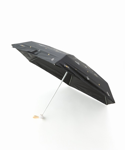 Casselini(キャセリーニ)の「Casselini(キャセリーニ)【Wpc. × Casselini】完全遮光 晴雨兼用タトゥー柄折りたたみ傘(折りたたみ傘・レディース・ブラック/ホワイト/グリーン・FREE)」の17枚目の写真