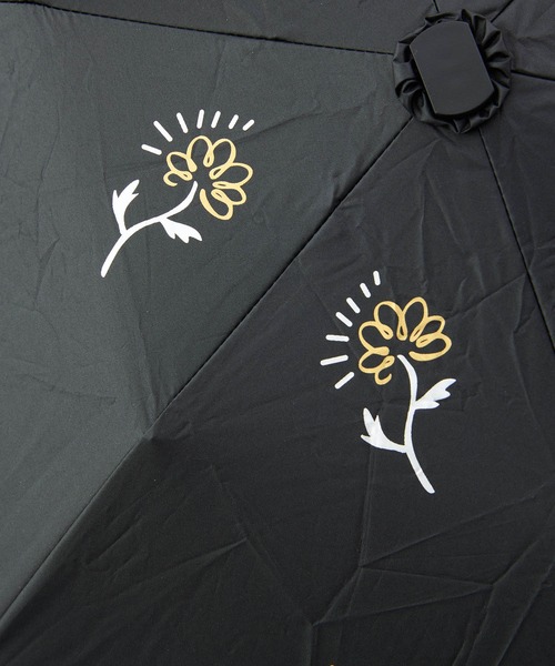 Casselini(キャセリーニ)の「Casselini(キャセリーニ)【Wpc. × Casselini】完全遮光 晴雨兼用タトゥー柄折りたたみ傘(折りたたみ傘・レディース・ブラック/ホワイト/グリーン・FREE)」の19枚目の写真