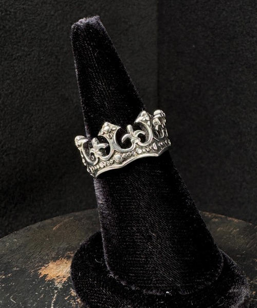 Justin Davis シルバー クラウンデザイン リング【11号】 シルバー クラウンデザイン リング Justin Davis クラウンモチーフ