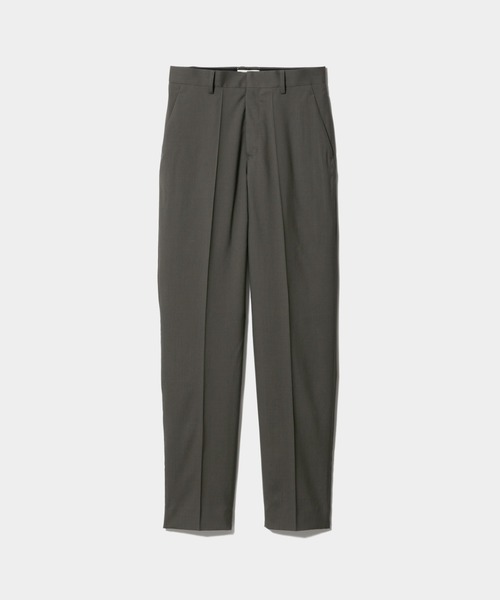 beautiful people（ビューティフルピープル）の「light wool tropical  slim pants（スラックス・レディース・カーキ/ダークオリーブ/ブラック・38/36/40）」の2枚目の写真
