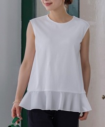 Sono | 【SONO/ソーノ】ノースリーブフリマプルオーバー(Tシャツ/カットソー)