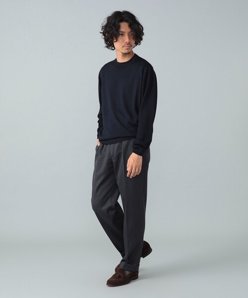 FILIPPO DE LAURENTIIS / 12ゲージ ウール ガーメントダイ クルー