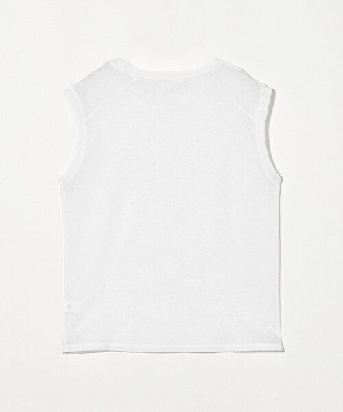 CITEN（シテン）の「＜CITEN＞エッセンシャルシアーノースリーブT（タンクトップ・レディース・ブラック/グレー系/ホワイト/ダークブラウン・FREE）」の16枚目の写真