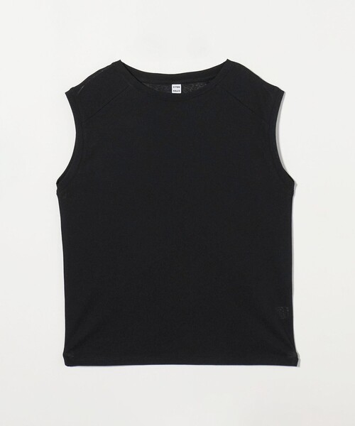 CITEN（シテン）の「＜CITEN＞エッセンシャルシアーノースリーブT（タンクトップ・レディース・ブラック/グレー系/ホワイト/ダークブラウン・FREE）」の19枚目の写真