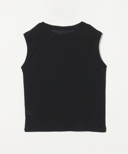 CITEN（シテン）の「＜CITEN＞エッセンシャルシアーノースリーブT（タンクトップ・レディース・ブラック/グレー系/ホワイト/ダークブラウン・FREE）」の20枚目の写真