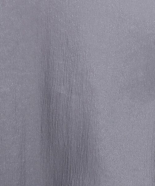 Cutie Blonde（キューティーブロンド）の「大人の上品なシアー感 オーガンジー シアーシャツ（シャツ/ブラウス・レディース・チャコールグレー/ライトブルー/ライトグレー/ピンク系・00）」の12枚目の写真