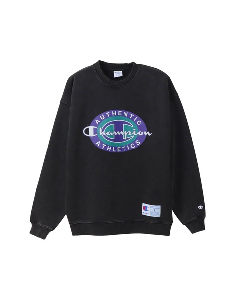 Champion(チャンピオン)の「【Champion/チャンピオン】メンズ アクションスタイル クルーネックスウェットシャツ(スウェット・メンズ・ブラウン/ブラック/ダークグリーン・X-LARGE/MEDIUM/LARGE)」の2枚目の写真