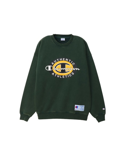 Champion(チャンピオン)の「【Champion/チャンピオン】メンズ アクションスタイル クルーネックスウェットシャツ(スウェット・メンズ・ブラウン/ブラック/ダークグリーン・X-LARGE/MEDIUM/LARGE)」の3枚目の写真